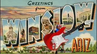 Route 66 Icons : Standing on the Corner in Winslow AZ - Roadside Attraction