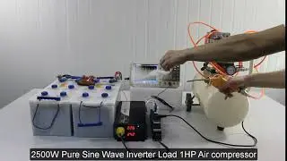 XIJIA SWIPOWER  2500W Pure Sine Wave Inverter Load Air compressor
