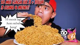 TANBOY KUN SAHUR MAKAN 10 MIE GAGA LVL3 CUMA 4 MENIT!!