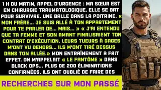 Appel à 1h : Tir avert. de ma sœur sur contrat tueurs de ma femme. Ils ont oublié mon kill count.