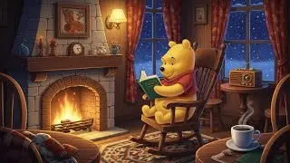 Pooh&rsquo;s Cozy Jazz Night 🧸 | Healing Chill Jazz for Sleep, Relax & Warm Feelings