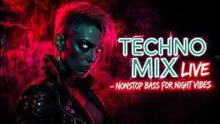 🔥 Techno Mix Live – Nonstop Bass for Night Vibes