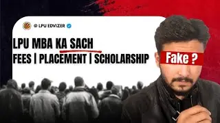 LPU MBA Placement, Scholarship & Eligibility | Fees, Packages & Reality Check 2026