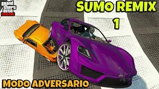 ME MANDAN A VOLAR en SUMO REMIX (mapa 1) || GTA ONLINE