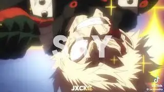 Capital B and Capital K Bakugou the one #Bakugou #video 