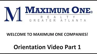 2019 Orientation Video Part 1 of 4 - MX1 Greater Atlanta