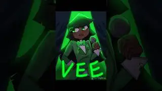 | Drawing Dandy's world characters as human pt23 Vee | #art #drawing #dandysworld #vee