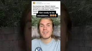 Sign of Glitch in the Matrix 😮 | Randonautica experience #randonautica #randonauticatiktok