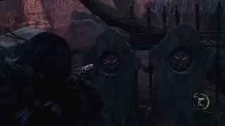Grave Robber - Destroy the tombstone emblems RESIDENT EVIL 4