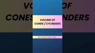 JC H2 Maths Tuition | Volume of Revolution: Cones & Cylinders (Integration vs Formula)