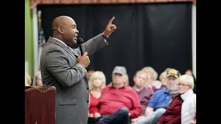 'It's about hope': U.S. Senate candidate Jaime Harrison talks about campaign to Lancaster crowd