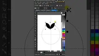 How to create Circle Leaf Logo in CorelDraw #logo #logodesign #graphicdesign #coreldrawtutorial