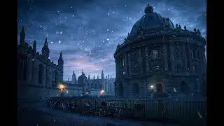 Between Stone and Silence &mdash; A Cinematic Journey Through Oxford at Dusk