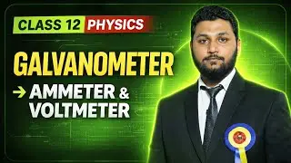 Convert Galvanometer to Ammeter & Voltmeter|Class 12th|Ch 4 Moving Charges & Magnetism|Kavish Sir