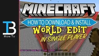 How To Download & Install World Edit in Minecraft Single Player