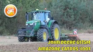 Tillage 2024 | John Deere 6175M & Amazone Catros 4001 disc harrow