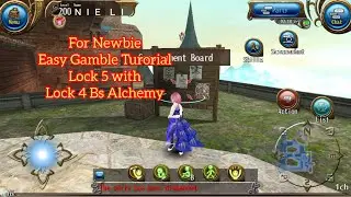 TORAM ONLINE | For Newbie Easy Gamble Tutorial Lock 5 With Lock 4 BS Alchemy