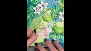 Tuto: Comment colorier un poisson rouge - Haxans Stuga - Hanna Karlzon