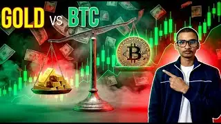 Gold vs Bitcoin 2025 🔥 | Kitna Allocate Kare? Full Portfolio Breakdown (Hindi)