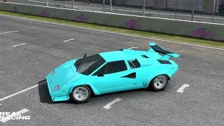 Lamborghini Countach at Austin Texas Speedway😇📻🌈🖥🌜✨️🌛
