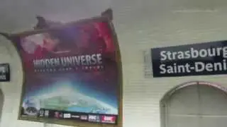 Walk around Strasbourg Saint Denis Metro Station in Paris