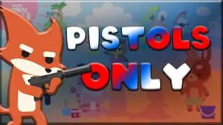 Getting wins with pistols only in super animal royale [Lots of RAGE]