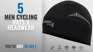 Top 10 Men Cycling Hats & Headwear [2018]: Brisk cycling skull cap under helmet thermal tight fit