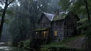 Fall Asleep Fast with Rainforest Night Rain 🌧️ Deep Sleep ASMR for Stress & Anxiety Relief