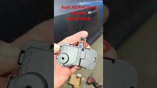 A5 fuel door actuator #mechanic #audi #youtubeshorts #diy