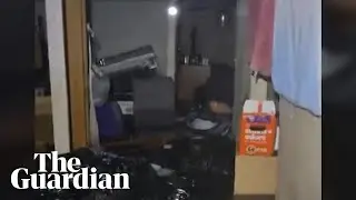 Alaskan left floating in his home after Typhoon rips it from foundations