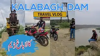 Kalabagh Dam on Indus River | Between the Mountains | Travel VLOG | Bike Tour