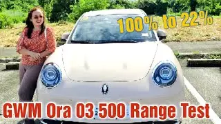 Electric Vehicle Actual Range Test : GWM Ora 03 500 : E-Pedal