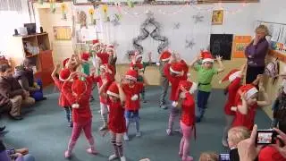 2013 KarácsonyiOvi(Mezőfény) - nagycsoport manótánc