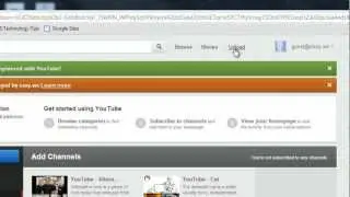Creating a YouTube Account