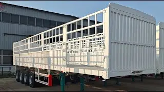 Aorun 4-Axle Fence Trailer: Why 4 Axles are Better for Heavy Duty Long-Haul Logistics?