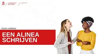 Webinar: Een alinea schrijven