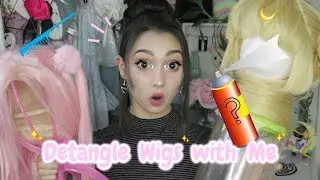 ♡ HOLY GRAIL Spray for Wigs! 🙏 How I Detangle my Wigs