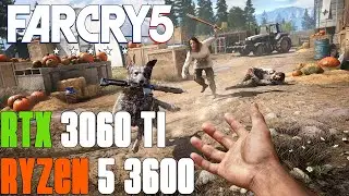 Far Cry 5 | RTX 3060 ti | RYZEN 5 3600 | 1080p | Ultra Settings Test