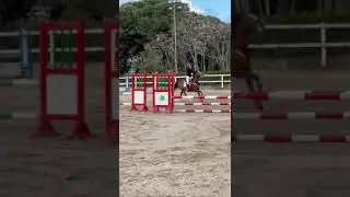 Mi prima a competido.