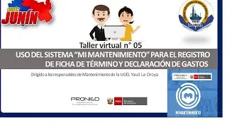 Registro de Ficha de Término y Declaración de gastos en el sistema 