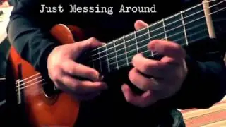 Finger Tapping on a Classical Guitar