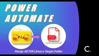 How to Merge All PDFs from a Target Folder using Power Automate