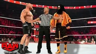 Full Match - Brock Lesnar vs Veer Mahaan | WWE RAW 2025 Highlights & Results