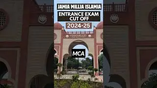 JMI MCA 3rd Cut Off 2024 | Jamia Millia Islamia University Cut Off 2024