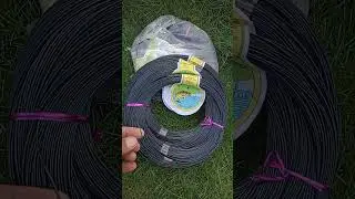 Senar Perlon 120 Lbs Hitam | Bahan Racik Ruak2 Mandar Belibis Ayam Hutam