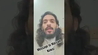 Zakir kamran Abbas message to Maryam Nawaz shariff #mayamnawaz #nawazsharif #snc #nimbuzz #masn#onn