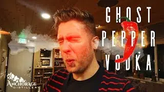 Trying GHOST PEPPER Vodka at Anchorage Distillery
