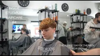 Inside STUDIO26 Haircare #4 - The BUSIEST Day Of The Week!