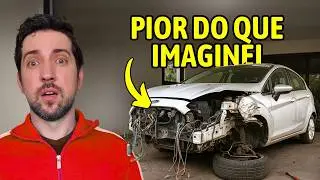 RECONSTRUINDO UM NEW FIESTA QUE IA PARA O DESMANCHE