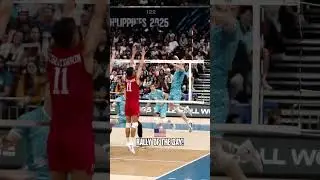 Best Rally of the Month 🏐 | USA vs Slovenia | MWCH 2025 Volleyball 🔥 #volleyball #highlights